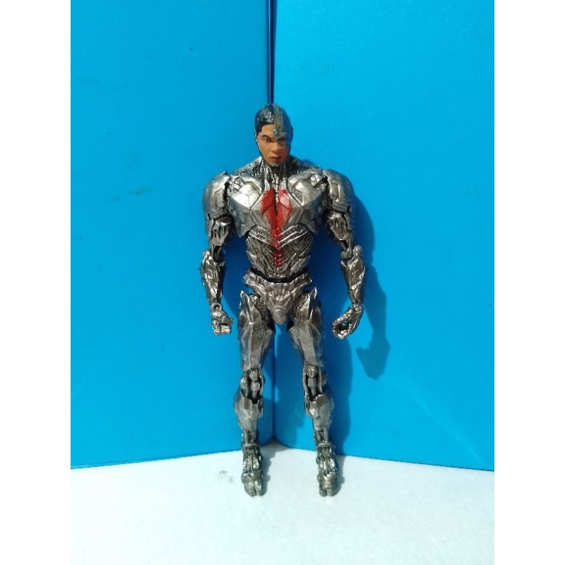 Mcfarlane Dc Multiverse Zack Snyder Justice League Cyborg 7 Inch Figure No Box Incomplete 