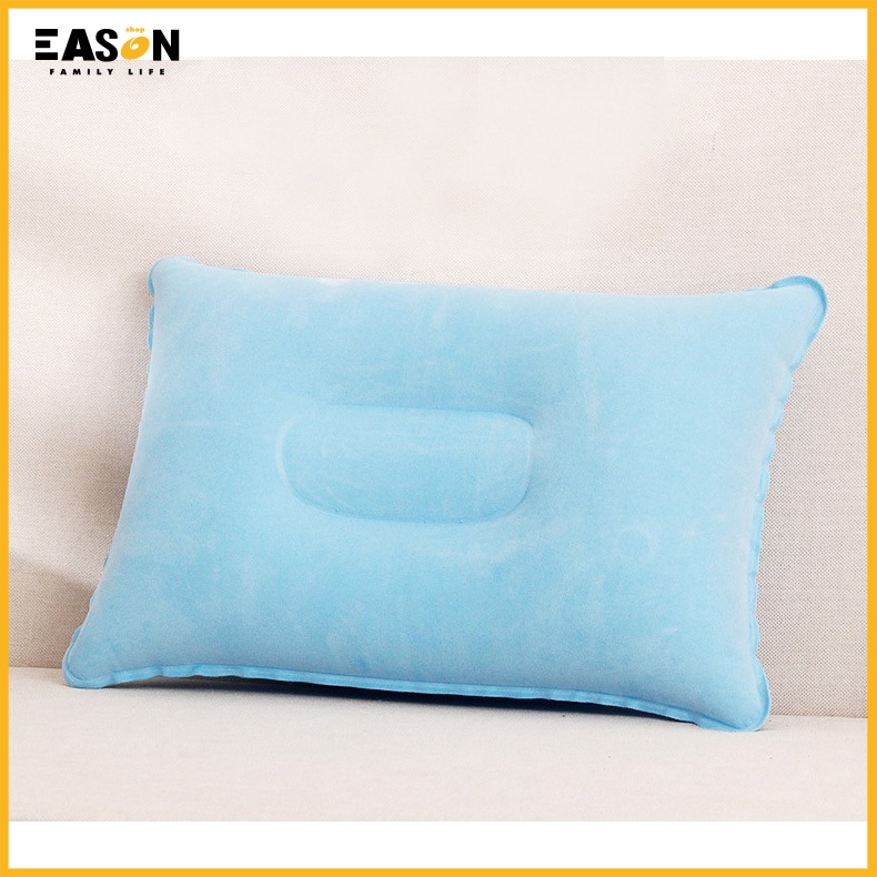 PVC Inflatable Pillow Neck Pillow Outdoor Travel Camping Pillow ...