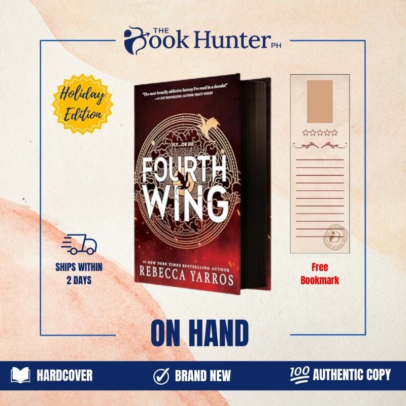 (On Hand) Fourth Wing Holiday Edition | Shopee Philippines