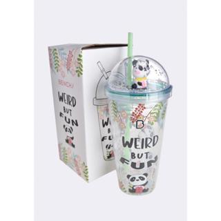 Insulated Innovative Printed 450ML / 650ML Double Wall Ice Straw Cup