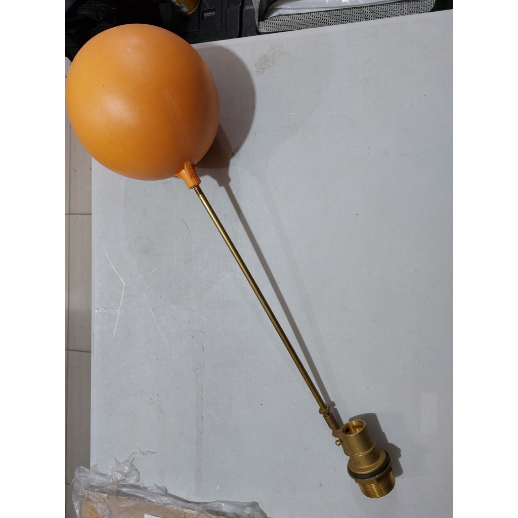 PVC Float Valve (With Brass Ring) Ball Type Brass Fittings Heavy Duty 1