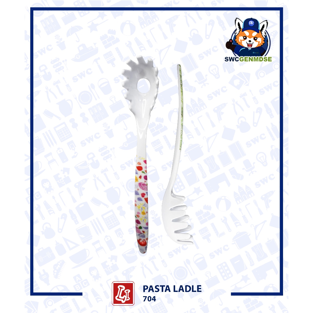 Hutzler 12-Inch Melamine Pasta Server, Spaghetti Fork