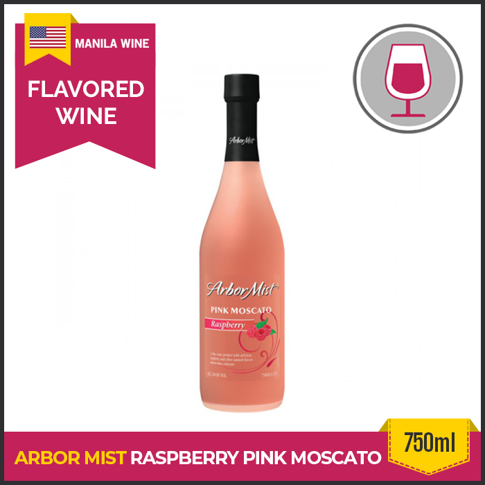 Arbor Mist - Raspberry Pink Moscato - Flavored Wine (750ml) | Shopee ...