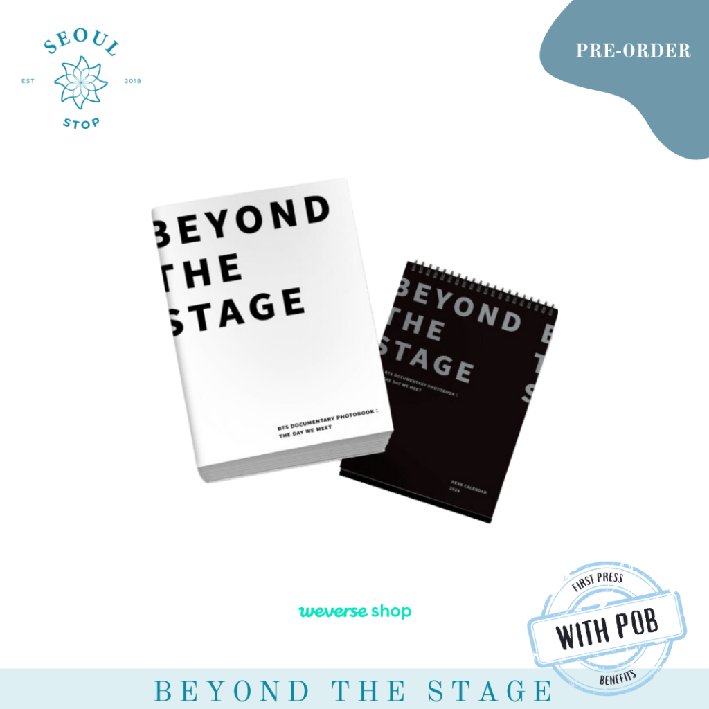 PRE-ORDER] 'BEYOND THE STAGE' BTS DOCUMENTARY PHOTOBOOK : THE DAY