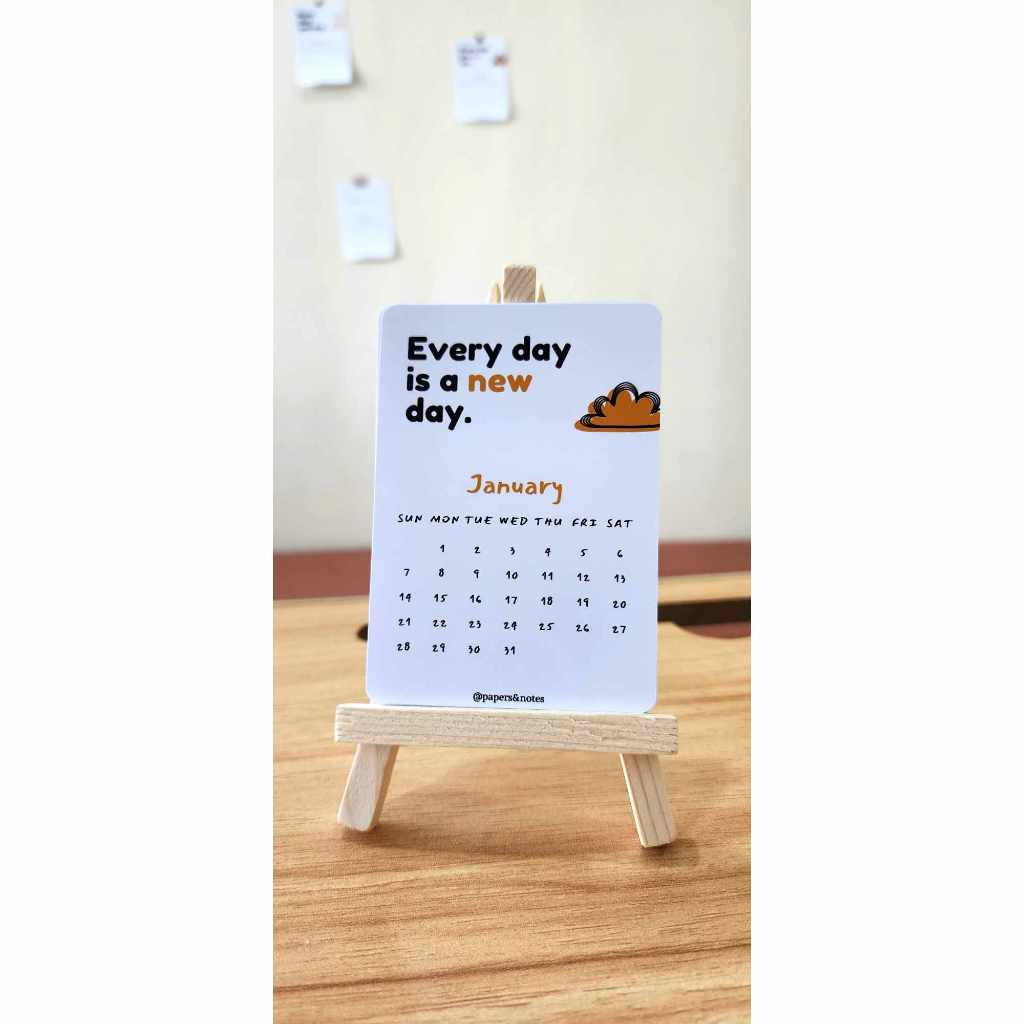 2024 Mini Positivity Calendar Shopee Philippines