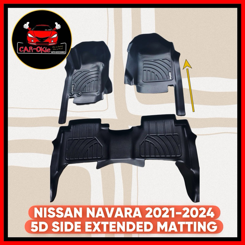 NISSAN NAVARA 20212024 5D SIDE EXTENDED MATTING Shopee Philippines