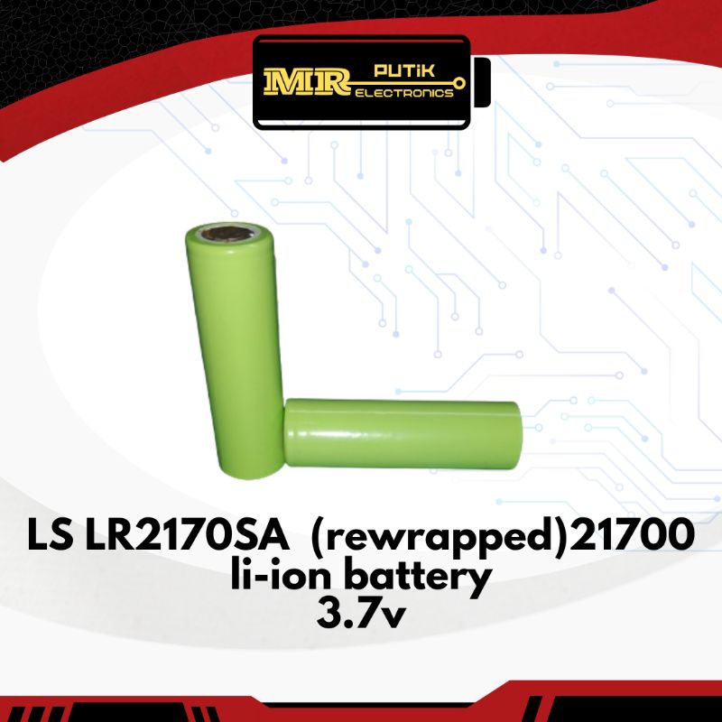 21700 Li-ion 3.7v (rewrapped) LISHEN LR2170SA | Shopee Philippines