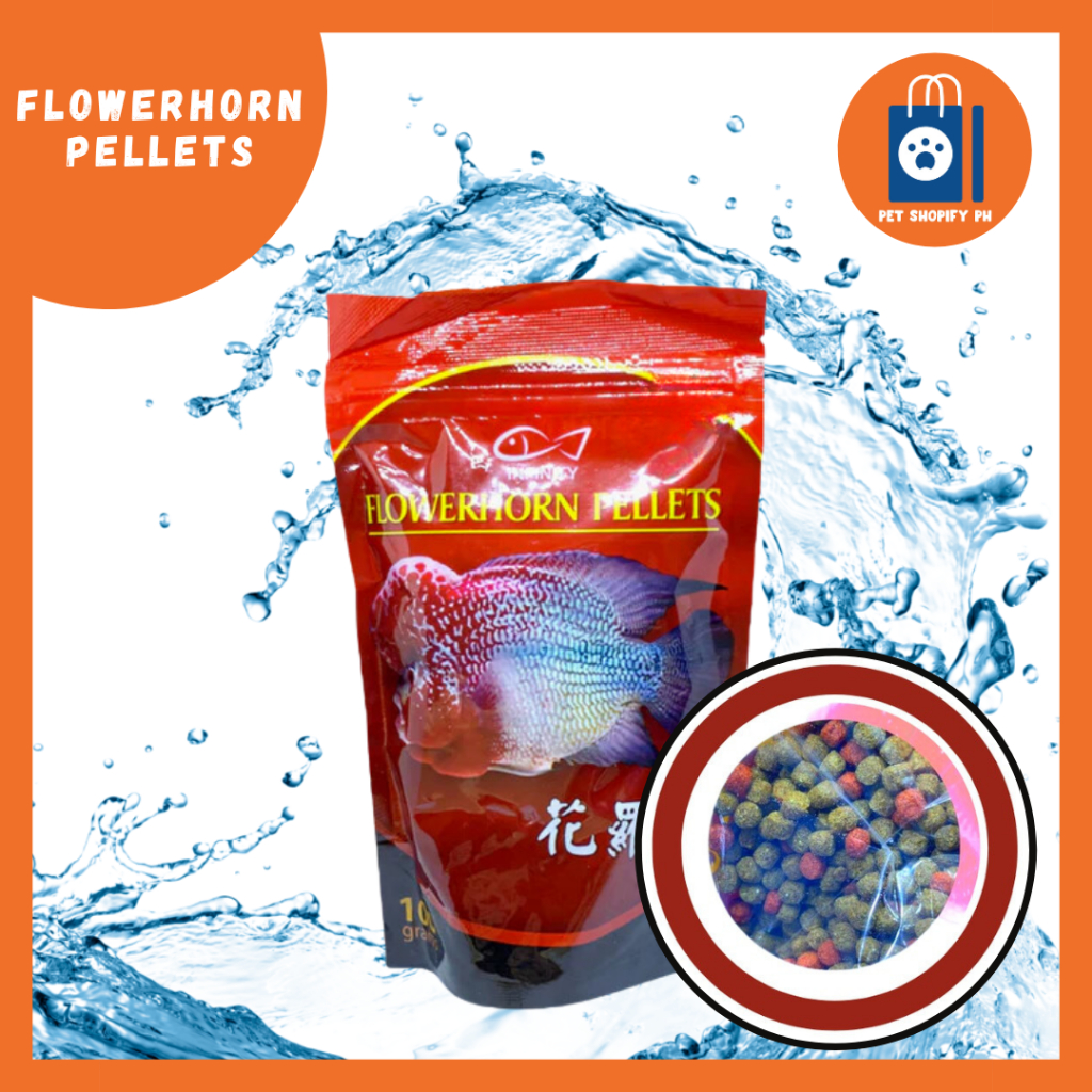 INFINITY FLOWERHORN PELLETS (Available in 100 GRAMS) Shopee Philippines
