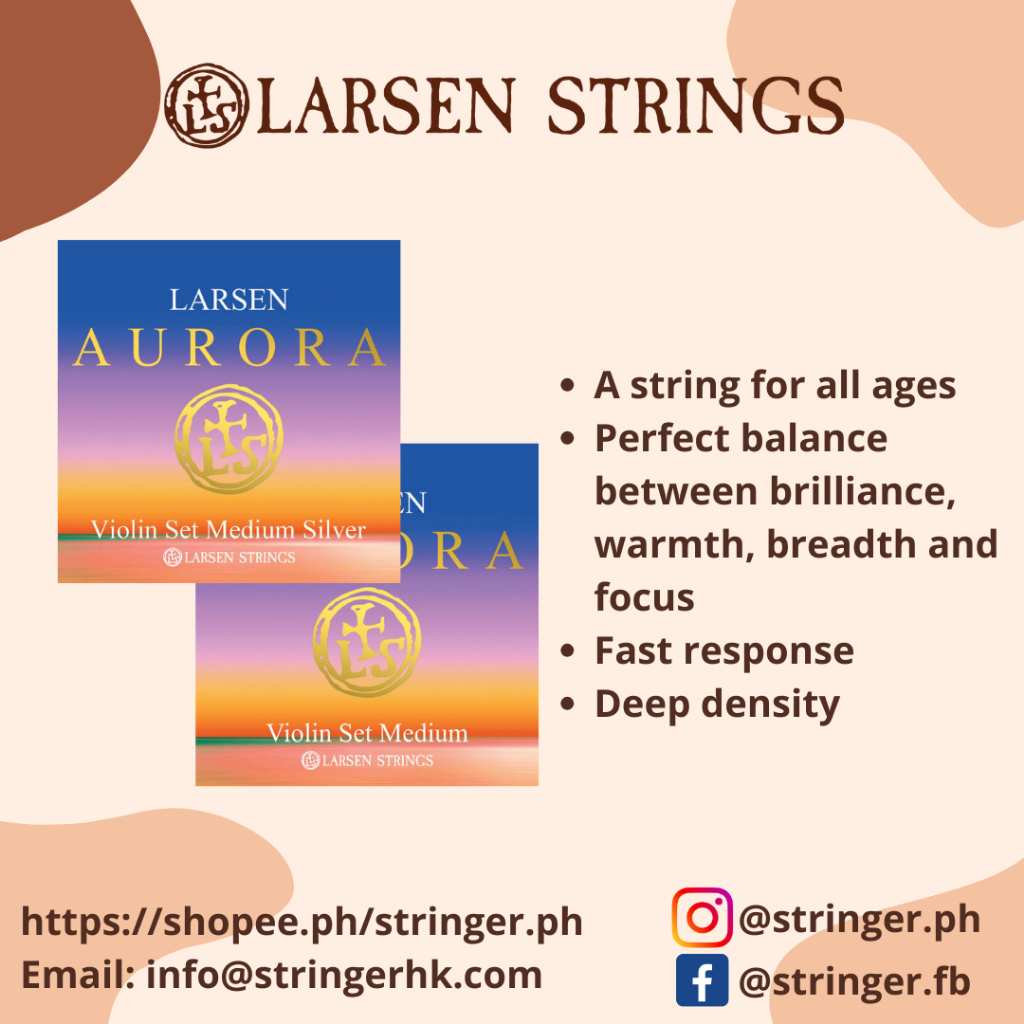 Larsen Strings Violin Aurora Set Shopee Philippines