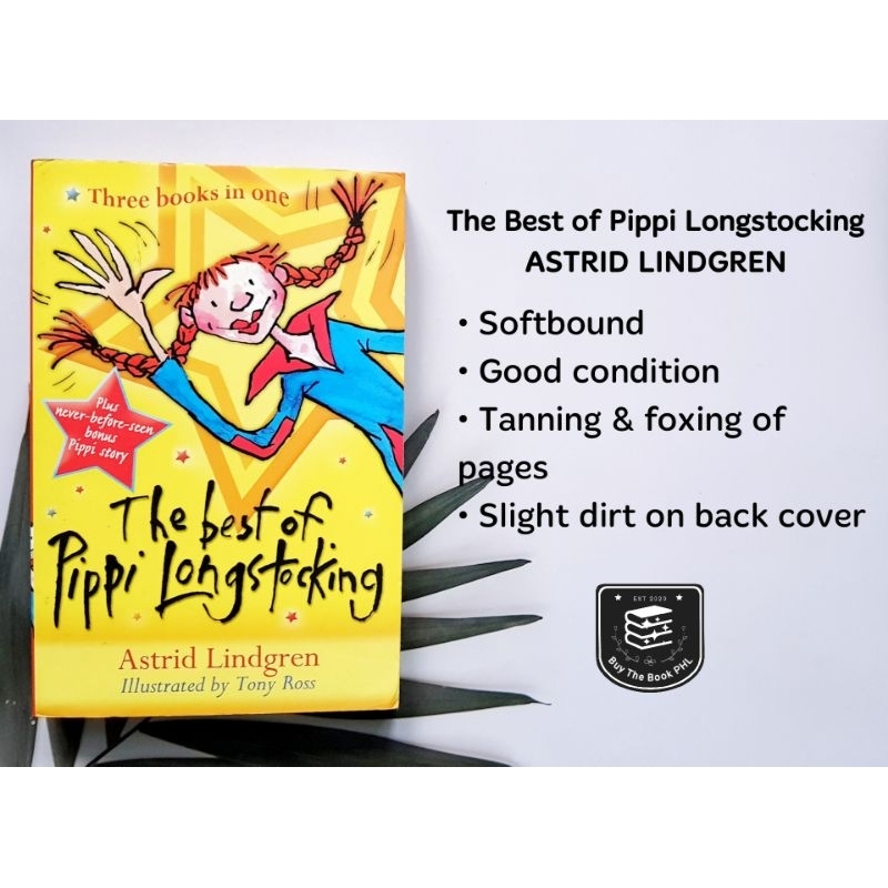 The Best Of Pippi Longstocking (ASTRID LINDGREN) *Swedish Author ...