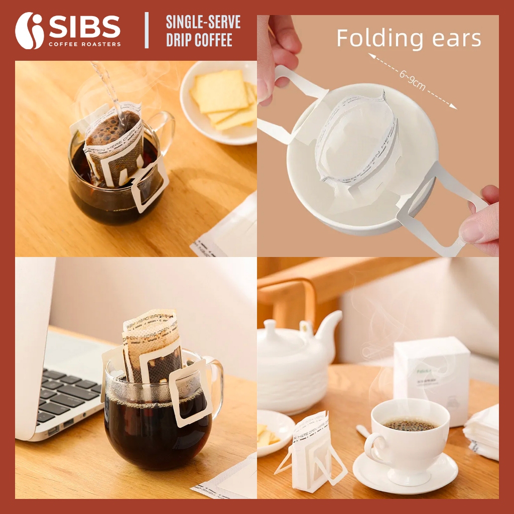 SingleServe Drip Sibs Coffee Varieties (set of 12grams 7x Drip