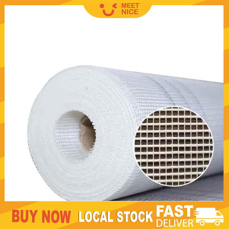 1m x 50m/100m x 100gsm Fibermesh Net for Waterproofing Waterproofing