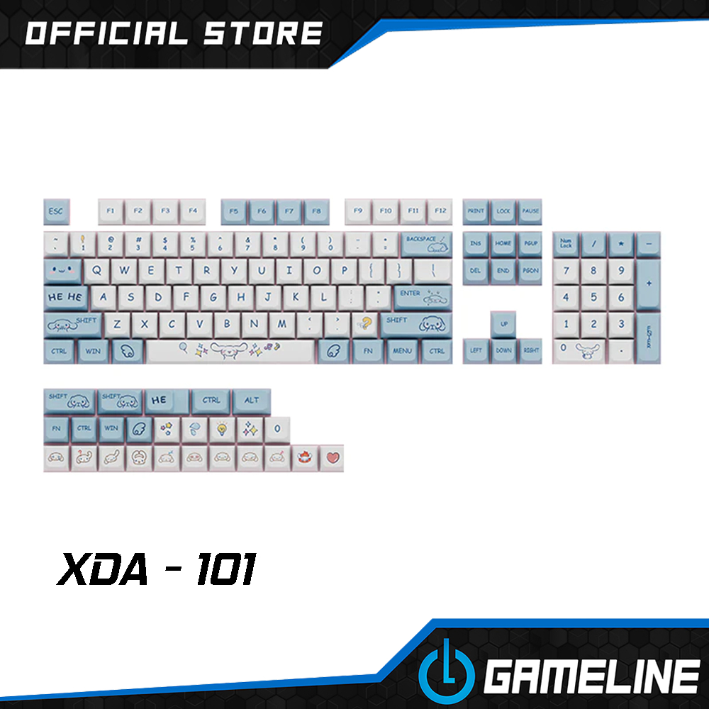 Royal Kludge Pbt Keycaps Keys Hsa And Xda Shopee Philippines