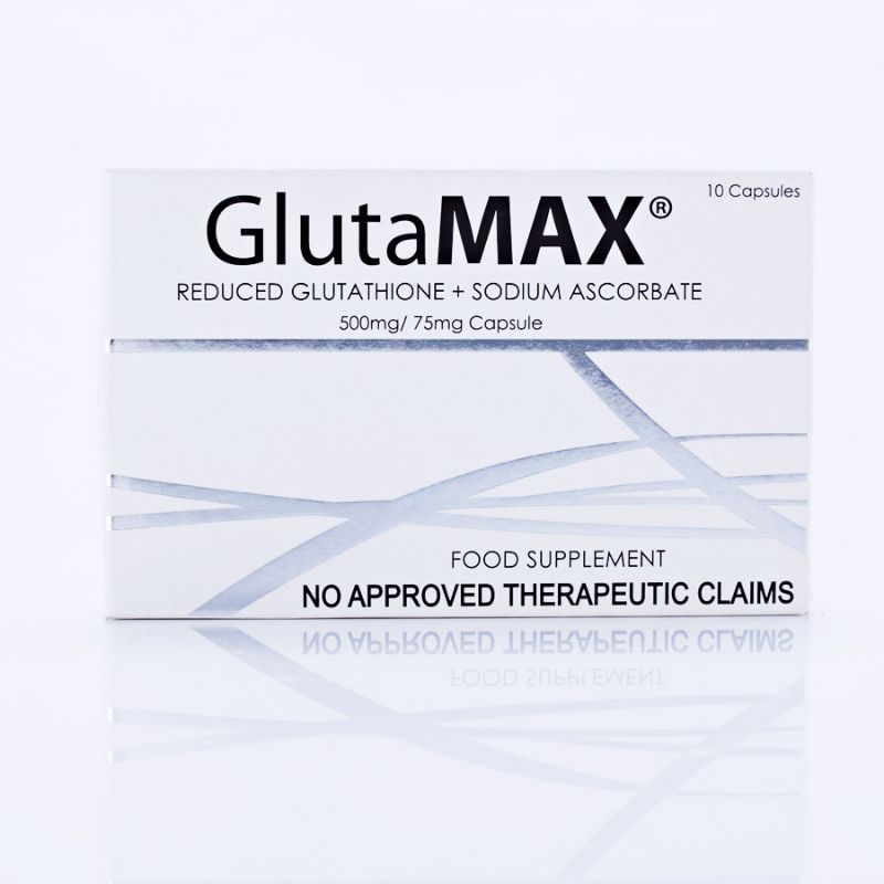 GLUTAMAX Reduced Glutathione Plus Sodium Ascorbate x 10 Capsules ...