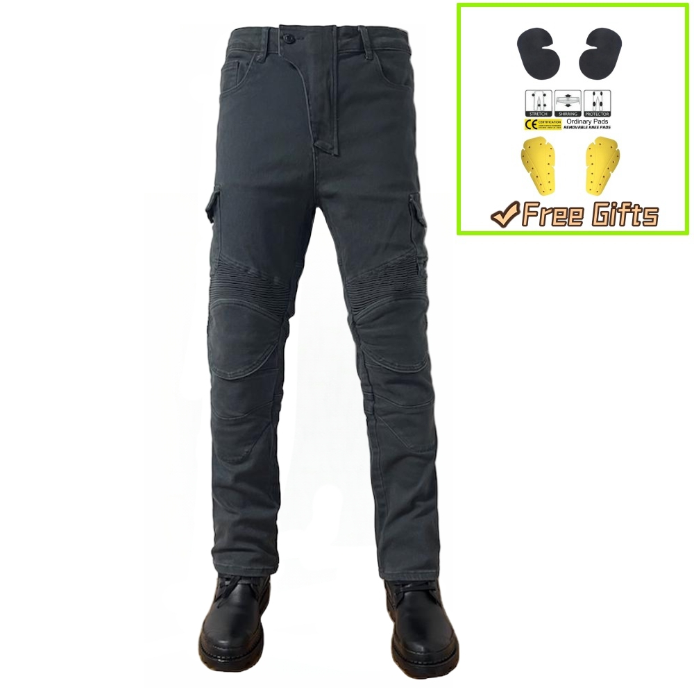 Komine Genuine Cycling Pants Anti Fall Pants Four Seasons Stretch Jeans ...