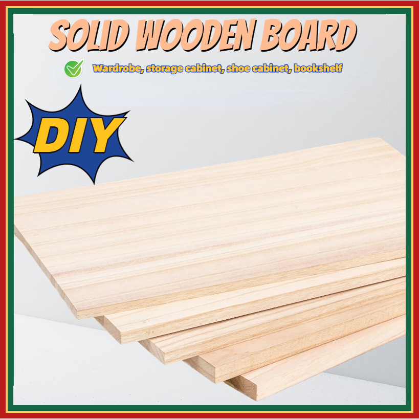 Wood Planks Shelves DIY Plyboard Pre Cut For Multi scenario usage