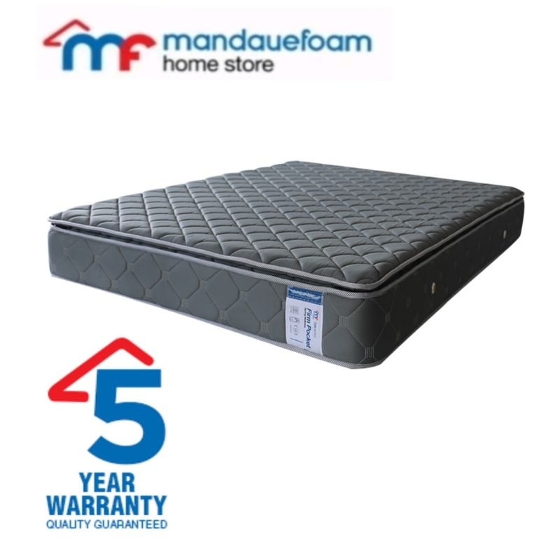 Mandaue Foam Pocket Spring Mattress with Topper 10in THICKNESS 5yrs