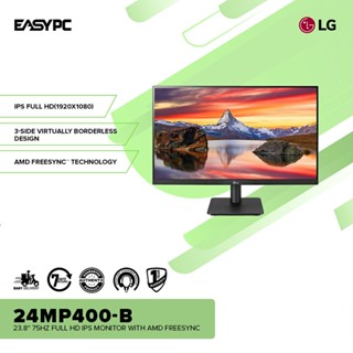 Monitor LG 27 pulgadas 27MP400-B 1920x1080 Panel IPS 75HZ 5MS