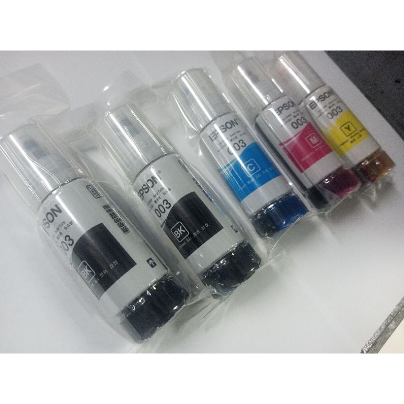 original Ink set 003 for printer Epson L11050 vacuum sealed | Shopee ...