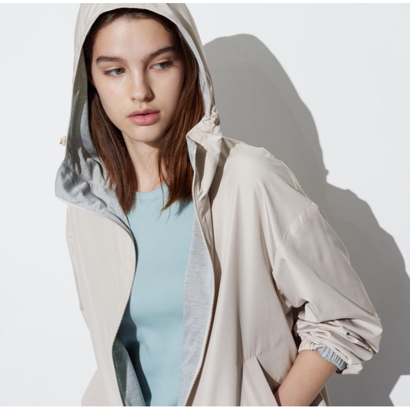 Women reversible parka outlet uniqlo