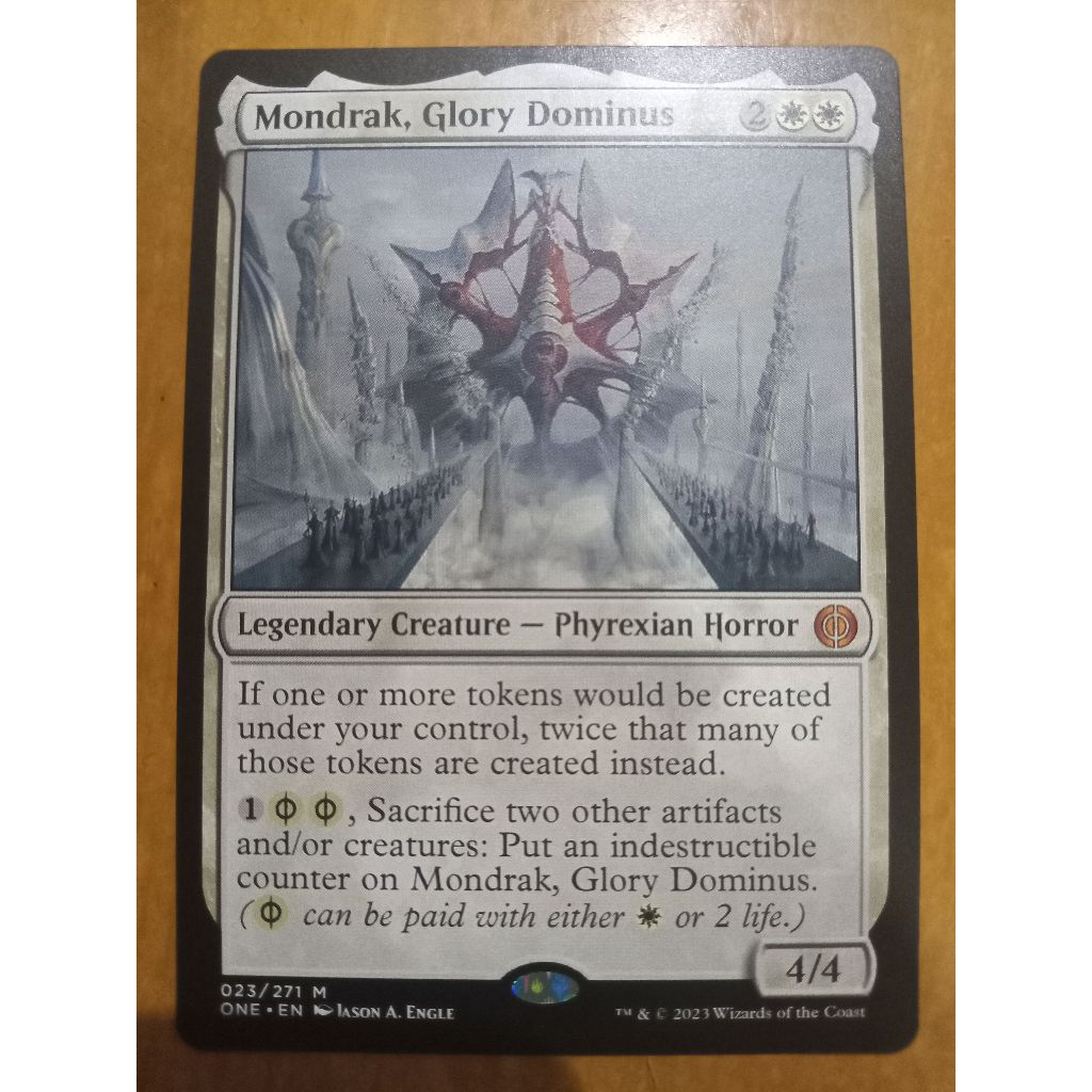 MTG Mondrak, Glory Dominus Mythic Phyrexia All Will Be One ONE Magic ...