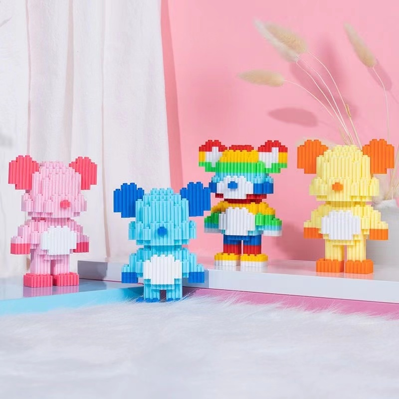 3D Building Block Toys Assembled Small Sanrio Particles Toys For Kid ...