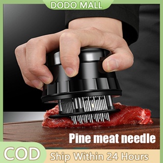 304 stainless steel meat loosening needle fine needle steak hammer artifact  barbecue tool automatic meat loosening device - AliExpress