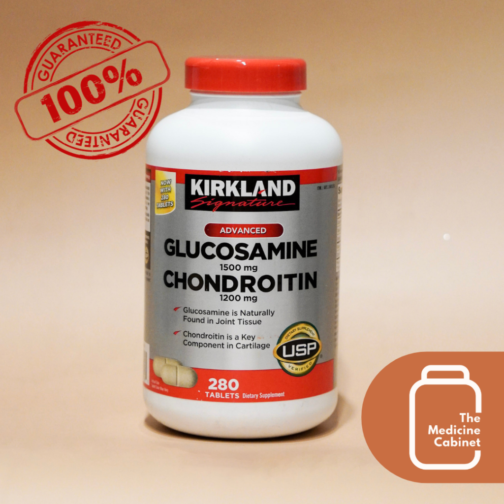 Kirkland Signature Glucosamine & Chondroitin, 280 Tablets Shopee
