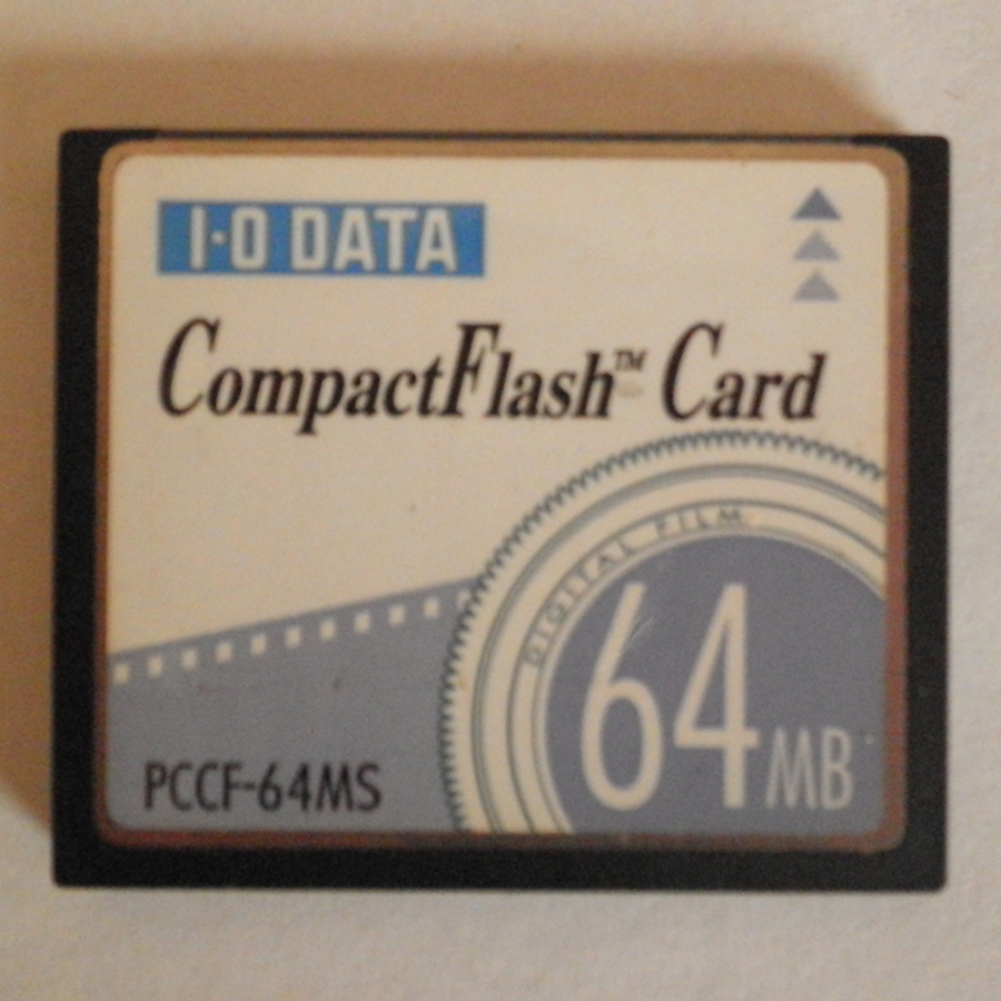 I.O DATA 64MB CompactFlash CF memory card | Shopee Philippines