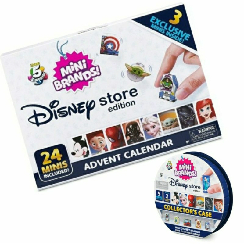 Disney Store Edition Mini Brands Advent Calendar & 5 Surprise Mini