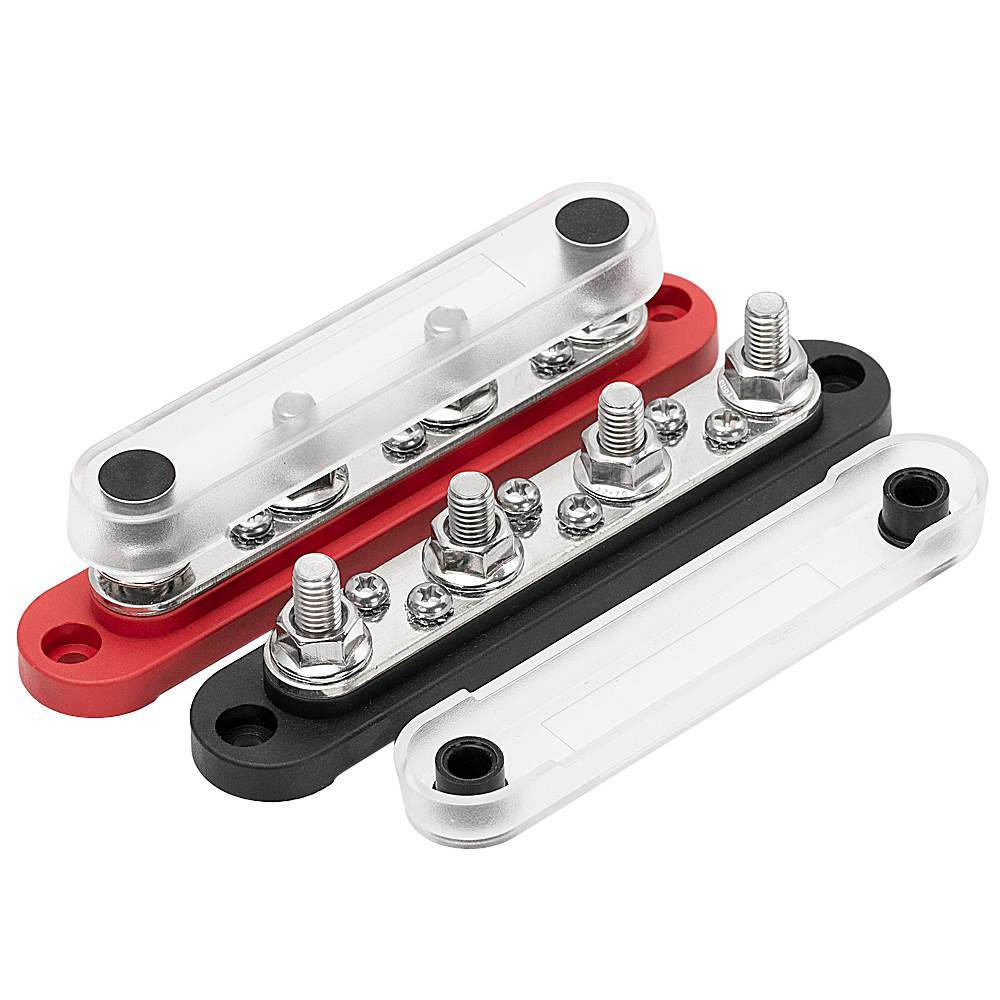 Battery Cable Bus Bar Combiner 150A 4 Way (Pair B/R) Shopee Philippines