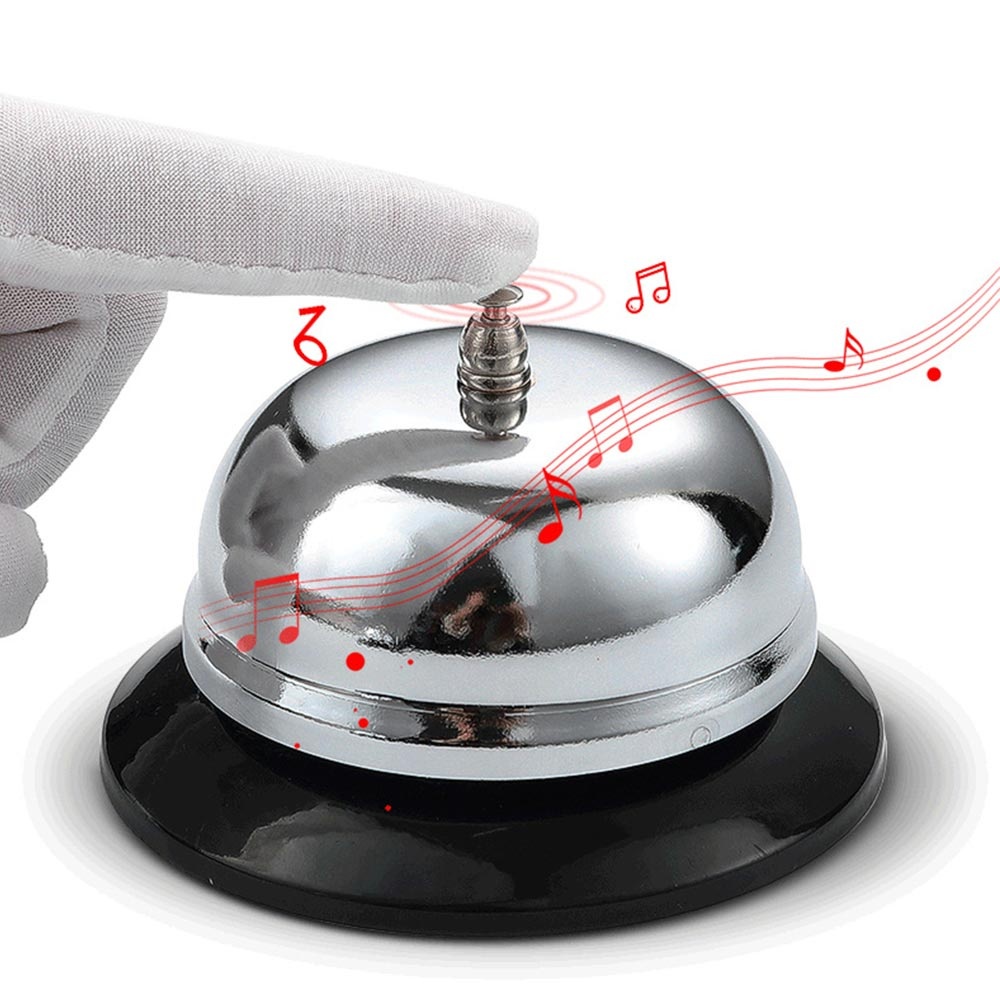 Loud Ringing Call Bell/Stainless Steel Loceng/Ring Bell/Desk Bell ...
