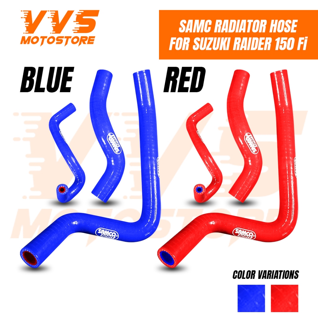 SAMCO RADIATOR HOSE FOR RAIDER150 Fi MADE IN TAHAILAND | Shopee Philippines