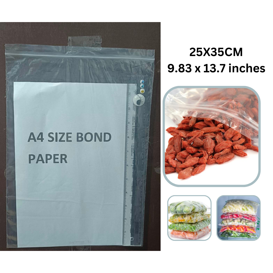 25x35cm BIG ZIPLOC BAGS 95100PCS PER PACK Shopee Philippines