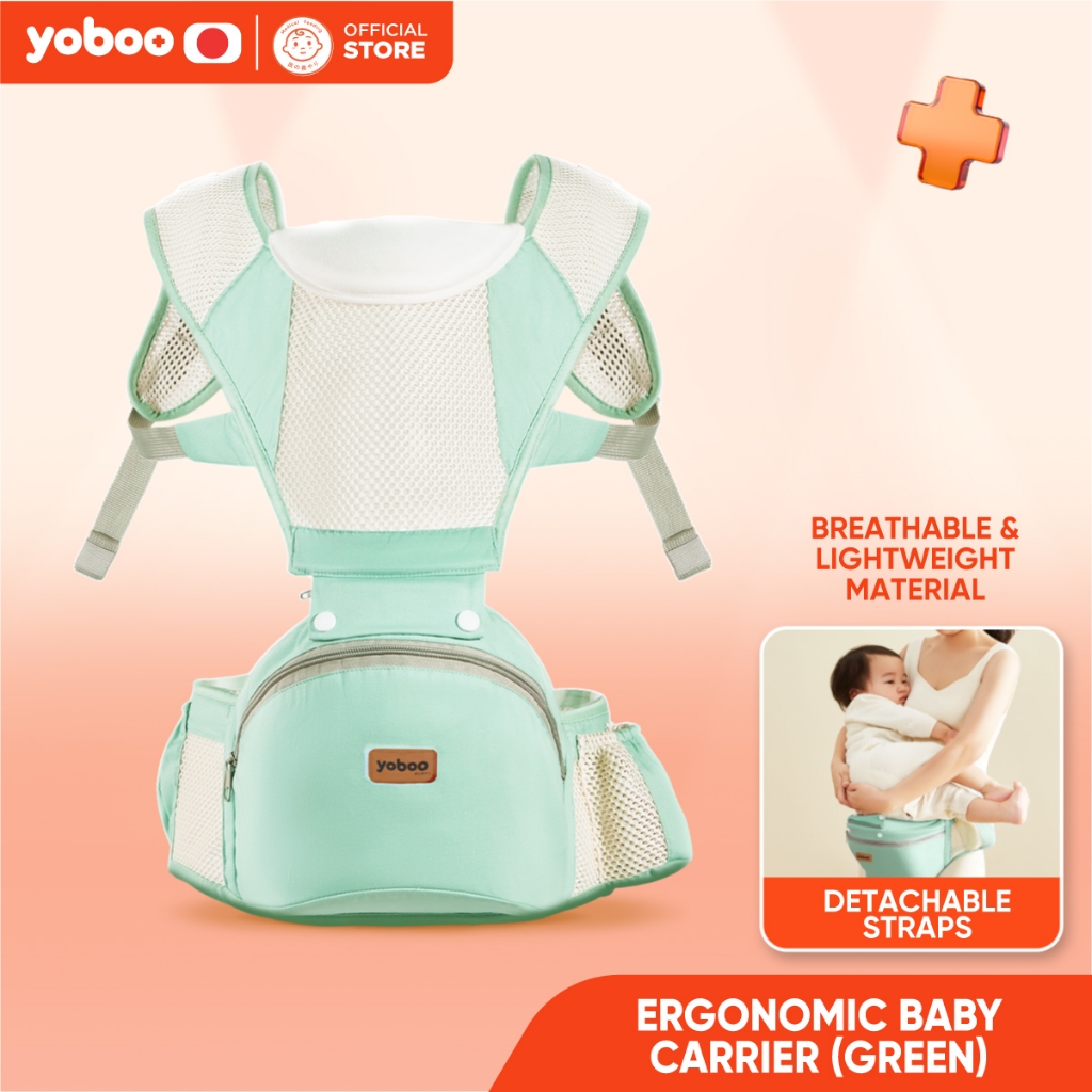 Yoboo Ergonomic Baby Carrier | Breathable | Lightweight ...