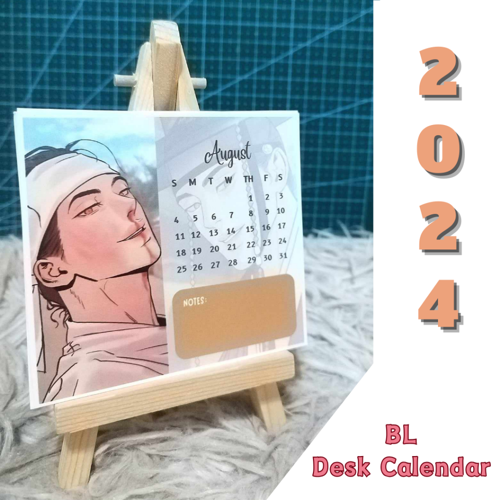 (TOP) BL Calendar with wood stand - 2024 | Shopee Philippines