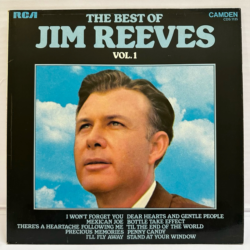 Jim Reeves – The Best Of Jim Reeves Vol. 1 (LP Vinyl Record/Country ...