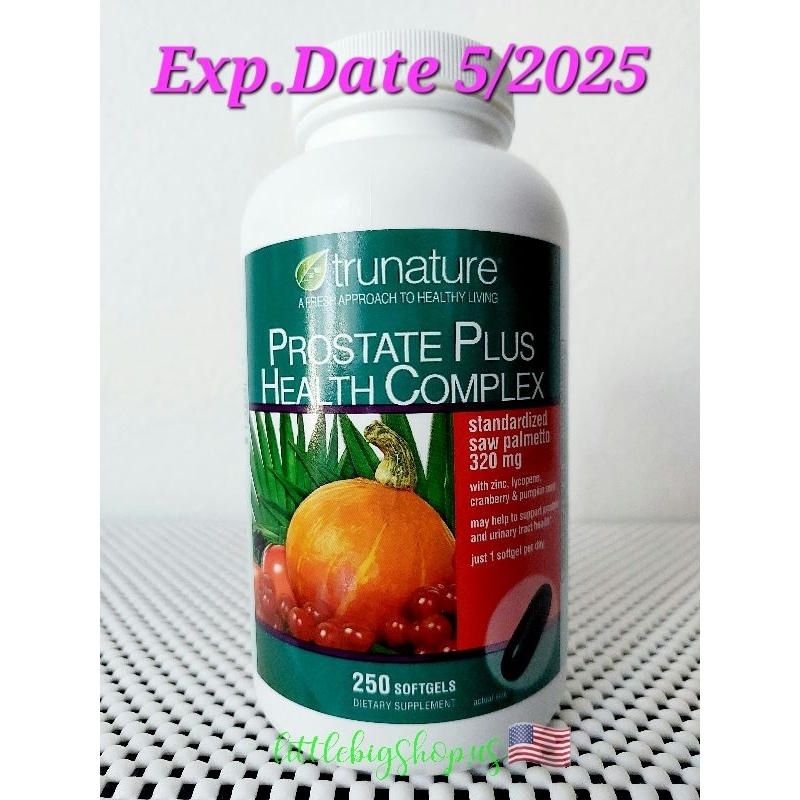 Trunature Prostate Plus Health Complex Ginkgo Biloba Shopee Philippines