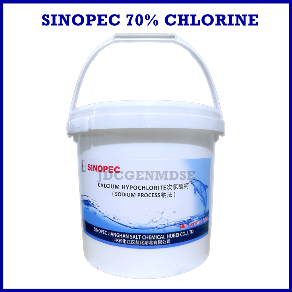 Chlorine Granules 70% Concentration for Swimming Pool Sinopec 70 ...