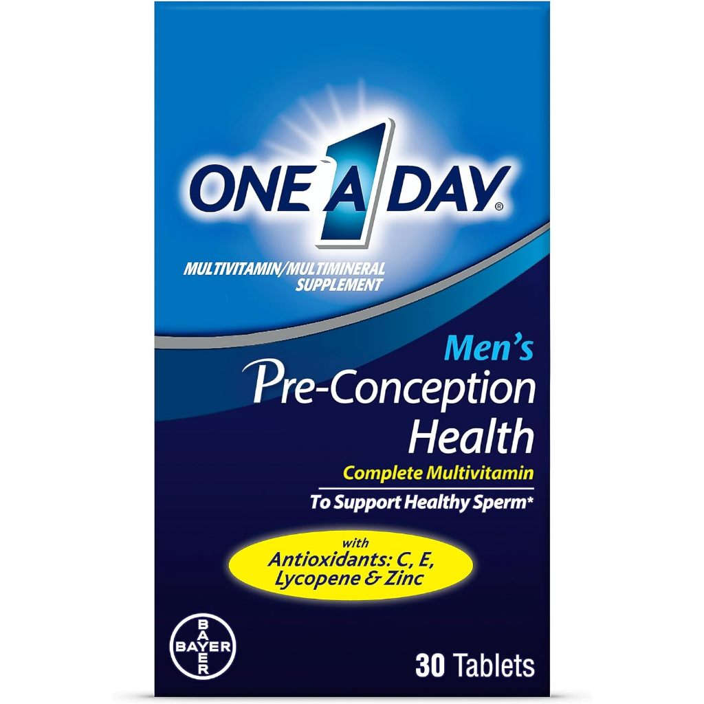 One A Day Men's PreConception Health Complete Multivitamin Expiration Sept 2024 Shopee
