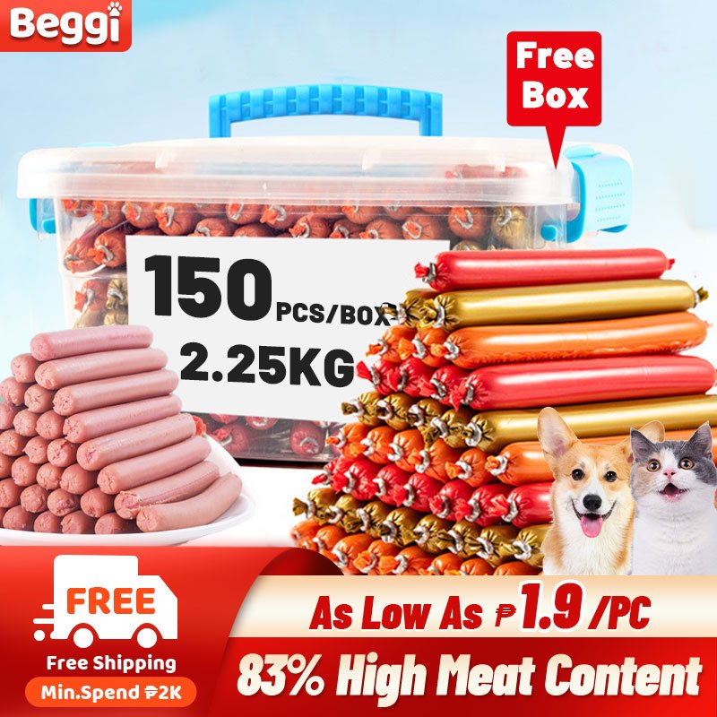 Dog Treats Pet Sausage Cat Sausage Pet Snack Cat Dog Food Treats Ham