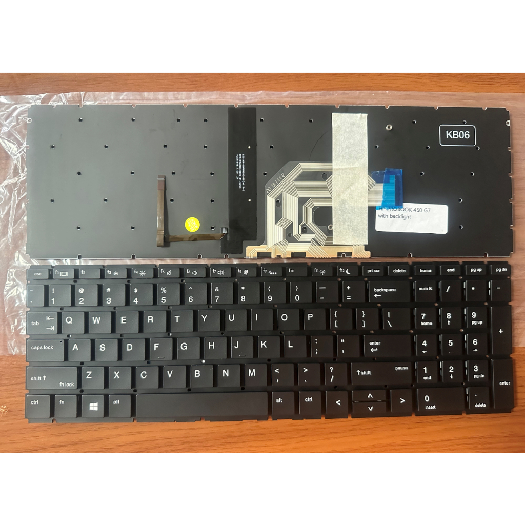 HP ProBook 450 G6 450 G7 455 G6 455 G7 450R G6 Laptop Keyboard US ...