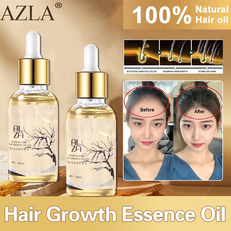 AZLA Hair Growth Essence Oil Anti Hair Loss Fast Hair Growth Serum ...