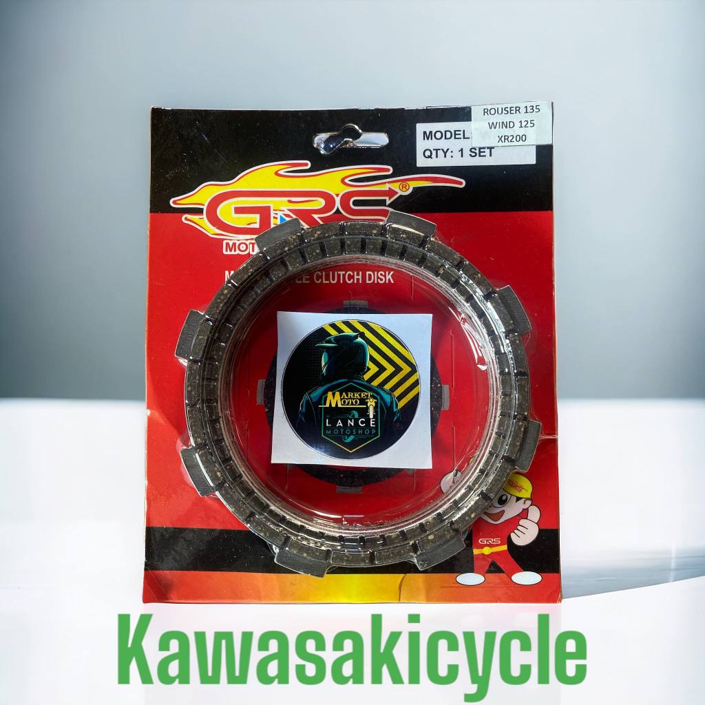 ROUSER 135 CLUTCH LINING SET KAWASAKI CYCLE | Shopee Philippines