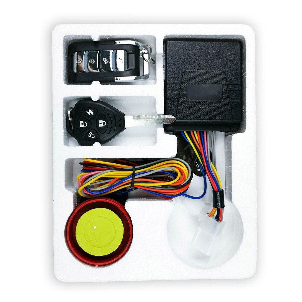 Universal Motorcycle Alarm System Anti-Theft Security Remote Control ...