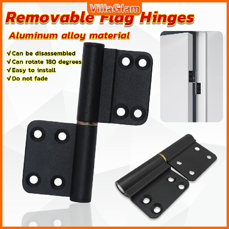 Lift-Off Flag Hinges slip joint flag hinges Removable Aluminum alloy ...