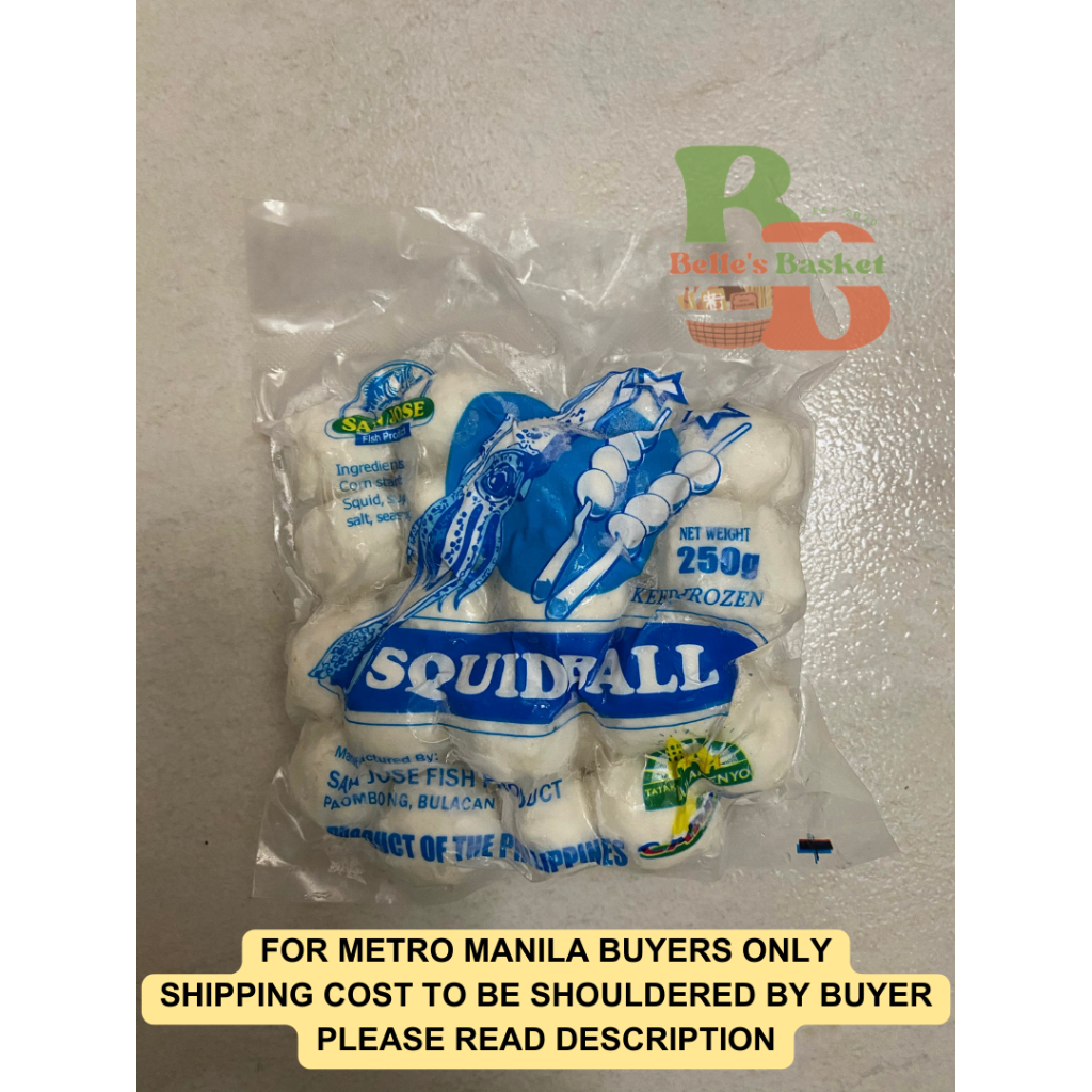 Famous San Jose Squid Balls 250g (for metro manila buyers only