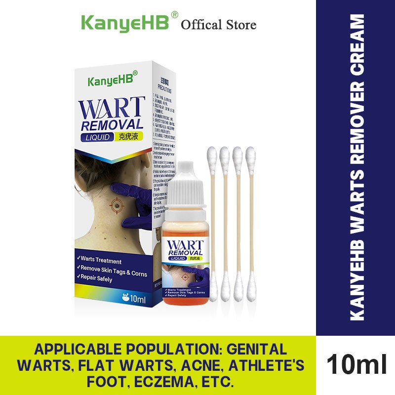 Kanyehb Warts Remover Cream Liquid Original Warts Cream Warts Removal Genital Wart Treatment 1386