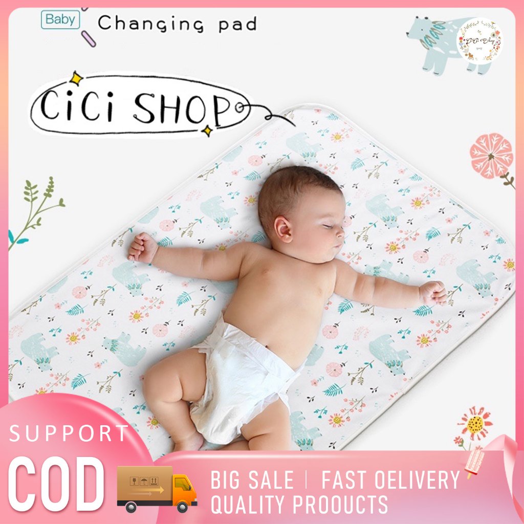 CICI Baby Waterproof Diaper Changing Mat Pad Washable Travel For