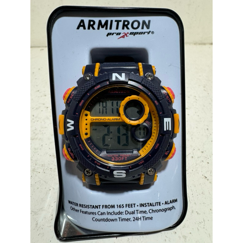 Armitron watch off military time on sale